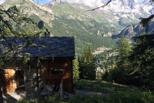 Italie Val D Aosta Vakantie Chalet Prachtig Uitzicht Zomer En Winter 04