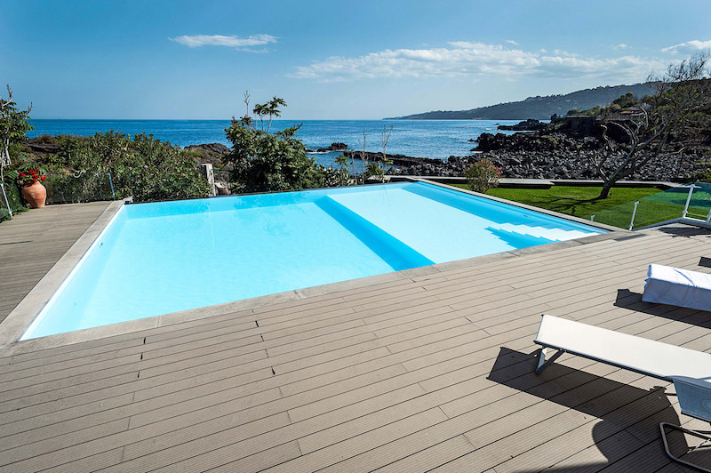 Sicilie Acireale Vakantie Appartement Aan Zee Met Zwembad 2