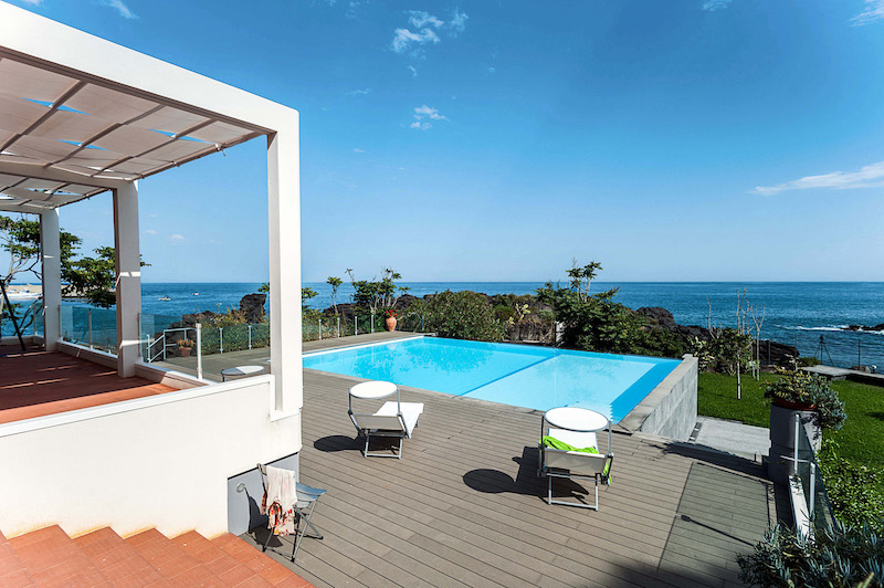 Sicilie Acireale Vakantie Appartement Aan Zee Met Zwembad 3